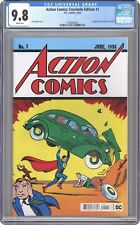 Action Comics Facsimile Edition #1 CGC 9.8 2022 4358606020 picture