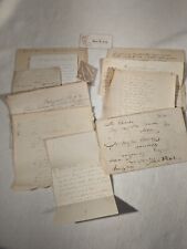 Cache of Antique Letters Between Dear Friends c1850s-1860s Mary James Hooker picture