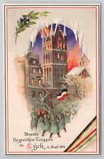 Hold To Light German WWI Embossed Postcard First Battle of the Masurian Lakes V* picture