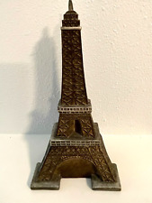Heavy Resin Silver Eiffel Tower Bookend office home decor Paris picture