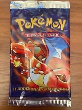 Empty 1999 Pokemon Charizard Base Set Booster Pack Wrapper  picture