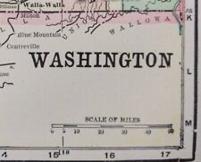 Vintage 1900 WASHINGTON Map 14