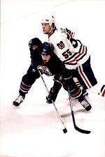 PF39 2001 Original Photo ERIC DAZE CHICAGO BLACKHAWKS NHL ICE HOCKEY LEFT WING picture