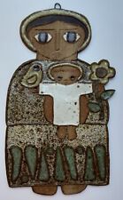 St Andrews Abbey Ceramic Mother Mary and Baby Jesus Wall Plaque picture