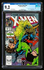 Uncanny X-Men #269 CGC 9.2 NM- WHITE Marvel 1990 Key Magneto Ms. Marvel Rogue picture