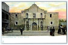 c1905 The Alamo Horse Carriage Crowd San Antonio Texas TX Tuck Art Postcard picture