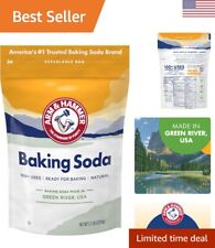 Pure & Natural Baking Soda, 2.7lb Bag - Versatile & Eco-Friendly Baking Solution picture
