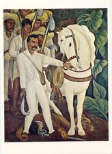 Zapata•Agrarian Leader by Diego Rivera 1931 Fresco•MOMA Postcard picture