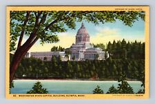 Olympia WA- Washington, Washington State Capitol Building, Vintage Postcard picture