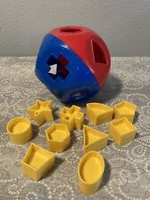 Brand New Tupperware Shape O toy ball shapes educational shapes block numbers picture