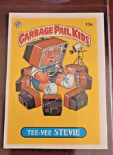 1985 Garbage Pail Kids OS1 ~Tee Vee Stevie 10a~Not graded/Excellent Condition picture
