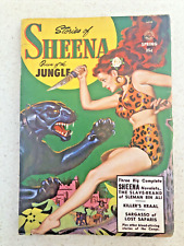 Stories Of Sheena Queen Of The Jungle Spring 1951 Vol. 1 No. 1 Issue picture