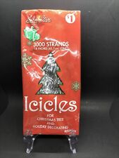 Vintage Brite Star Icicles 3000 Strands 18 Inches Christmas Holiday MCM Style picture