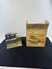 Vintage Rival Can-O-Matic Electric Can Opener Knife Sharpener  711 avacado AS IS picture