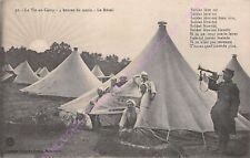 CPA Militaria Life To Camp 4 H of / The Morning Alarm Ca 1916 picture