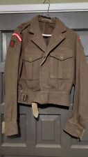 Post War Battle Dress With Royal Welsh Fuselier Patches picture