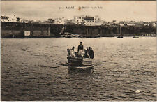 PC CPA JUDAICA, MOROCCO, RABAT, LE MELLAH VU DE SALÉ, Vintage Postcard (b25380) picture