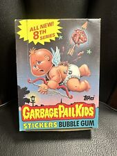 1987 Topps Garbage Pail Kids 8th Series - Full Box - 48 Sealed Packs With Poster picture