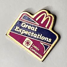 Vintage McDonald’s Great Expectations Lidejo Employee Tie Tack Pinback Lapel Pin picture