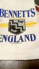 Bennett's England 2 Tea Towels. 1992. Mint Condition picture
