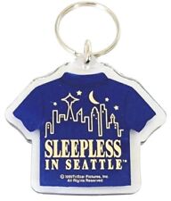 Sleepless In Seattle Keychain 1999 Tri Star Movie Souvenir Plastic Keyring Rare picture