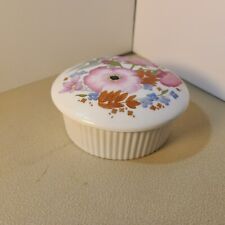 Vintage Wedgewood Bone China Trinket Box made in England picture