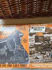 2 Vintage Railroad Model Craftsman Magazines Fr 1962 Great Condition picture
