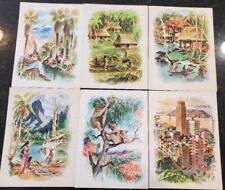 Lot Of 6 Vintage SS Matsonia Matson Lines Menus From 1970 Fine Art Prints picture