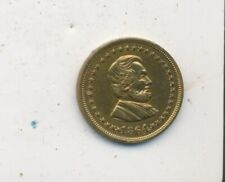 1864 civil war Abraham Lincoln & union Political campaign Patriotic token picture