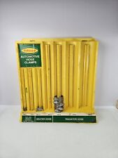 Vintage Ideal Automotive Radiator Hose Clamps Store Display Rack Yellow picture