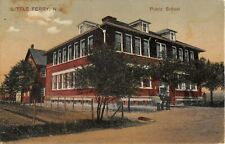 1909 Public School Little Ferry NJ post card picture