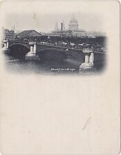 London,U.K.Blackfriars Bridge,Court Size Postcard,c.1897-1901 picture