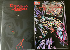 Dracula versus Zorro #1 #2 Topps 1993 Comic Books NM picture