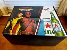Deadpool Wolverine Heineken Silver “Best Bubs” Box - EXCLUSIVE - RARE picture