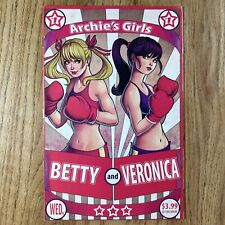 Archie’s Girls Betty & Veronica #1 Rare Chrissie Zullo Variant Archie 2016 VFNM picture