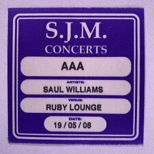 Saul Stacey Williams Pass Original Hip Hop AAA Ruby Lounge Manchester May 2008 picture