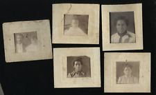 Lot of Miniature Antique Photographs African American Family Photo Black picture