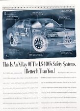 1997 LEXUS LS 400's An X-Ray of the Lexus Safety Systems PRINT AD picture