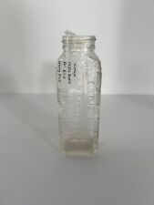 Vintage 1930s Dr. Ellis Quick-Dry Waving Fluid Glass Haircare/Cosmetic Bottle picture