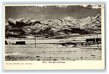 c1910 Moonlight on the Range CO, M. Lowe Westcliffe Colo Antique Postcard picture