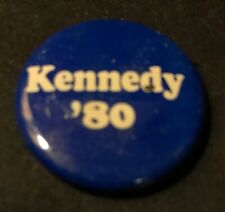 1980 John Kennedy Campaign Pinback Button 1