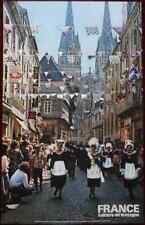 Original Poster France Brittany Bretagne Folklore Feast picture