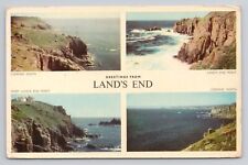 Postcard Greetings From Land's End 1954 picture