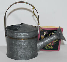 Vintage Hawthorne Manor Galvanized Metal Watering Can by Hallmark  picture