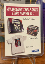 1992 Marvel Universe: Series 3 TRIPLE OFFER FROM MARVEL Mail-In Promo Pack Fresh picture