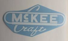 McKee Craft Boats Logo #3 Die Cut Vinyl Decal High Quality Outdoor Sticker Car picture