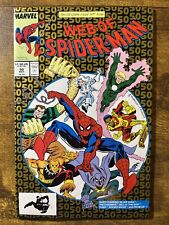 WEB OF SPIDER-MAN 50 DIRECT EDITION GERRY CONWAY STORY MARVEL COMICS 1989 picture