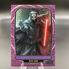 2012 Topps Star Wars Galactic Files DARTH NIHILUS-Sith Lord  #189 Trading Card picture