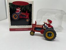 Makin' Tractor Tracks Hallmark Keepsake Ornament Here Comes Santa 1994 picture