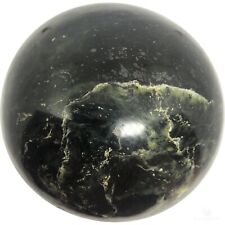 Large Serpentine Sphere, 94 mm, 3 lbs, Stone, Crystal picture